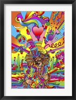 Hippie Musician 3 Fine Art Print