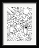 Drums Framed Print