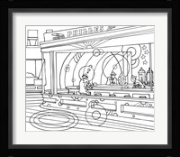 Nighthawks Fine Art Print