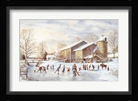 The Skating Party Fine Art Print