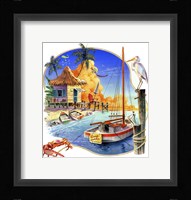 Gone Workin Framed Print