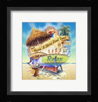Shore Good Time Boat Fine Art Print