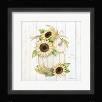 Autumn Elegance II Gold Framed Print