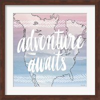 World Traveler Adventure Awaits Fine Art Print
