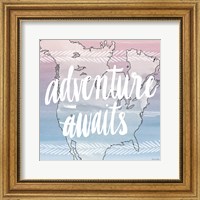 World Traveler Adventure Awaits Fine Art Print