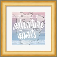 World Traveler Adventure Awaits Fine Art Print