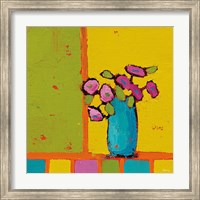 Turquoise Vase Bright Fine Art Print