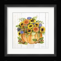 Autumn Days III Gold Framed Print