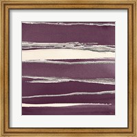 Silver Rose II Purple Fine Art Print