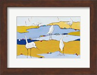 Marsh Egrets VI Fine Art Print