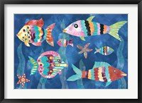Boho Reef Fish III Fine Art Print