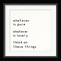 Words of Encouragement IV Framed Print