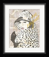 Fashion Week Paris Halftone II Fine Art Print