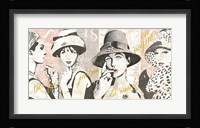 Fashion Week Paris Halftone V Fine Art Print