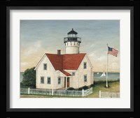 Lighthouse Keepers Home Fine Art Print