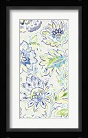 Ceylon Gardens VIII Indigo Framed Print