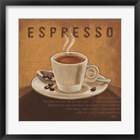 Coffee and Co III Framed Print