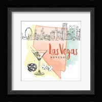 US Cities III Fine Art Print