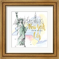 US Cities IV Fine Art Print