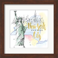 US Cities IV Fine Art Print