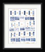 Ocean Blue III Framed Print