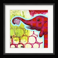 Hot Pink Elephant Fine Art Print