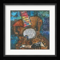 Music Feeds The Soul - Guitar Fine Art Print