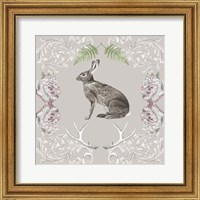 Hare & Antlers I Fine Art Print