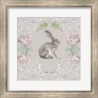 Hare & Antlers II Fine Art Print