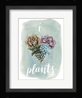 Life is Succulent II Framed Print