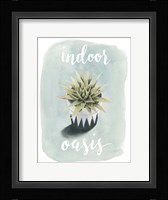 Life is Succulent III Framed Print