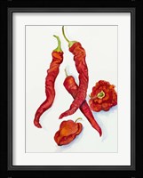 Peppers Very Hot Fine Art Print