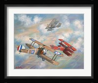 The Red Baron Bugs Out Framed Print
