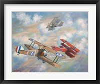 The Red Baron Bugs Out Framed Print