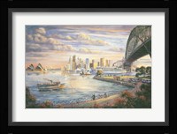 A Sydney Farewell Framed Print