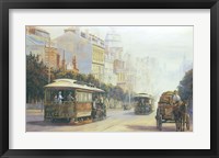 Melbourne Cable Cars Framed Print