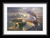 A Wet Evening - Katoomba Fine Art Print
