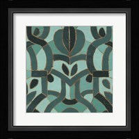 Turquoise Mosaic I Fine Art Print