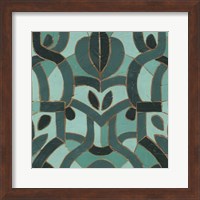 Turquoise Mosaic I Fine Art Print