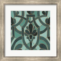 Turquoise Mosaic III Fine Art Print