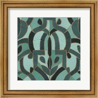 Turquoise Mosaic IV Fine Art Print