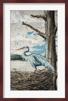 Midway Heron I Fine Art Print