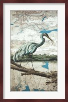 Midway Heron II Fine Art Print