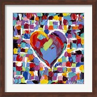 Mosaic Heart II Fine Art Print