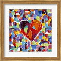 Mosaic Heart III Fine Art Print