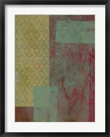 Brocade Tapestry I Fine Art Print