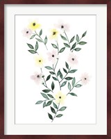 Trellis Flowers I Fine Art Print