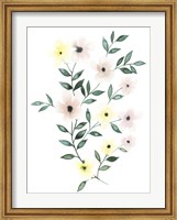Trellis Flowers II Fine Art Print