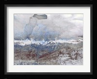 Horizon Spray III Framed Print
