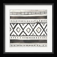 Tribal Echo III Framed Print